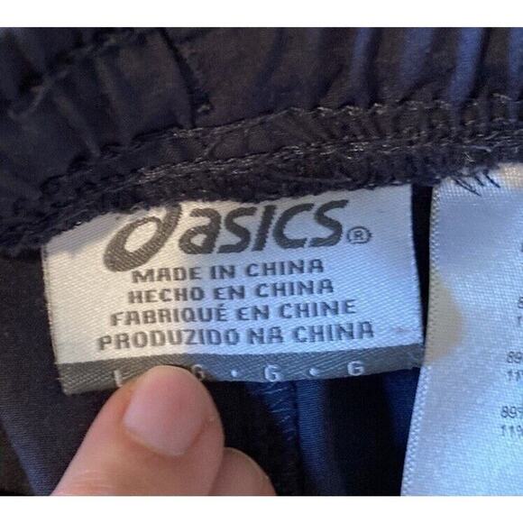 ASICS Zip Leg Athletic Pants Size Large Men’s Grey - Picture 4 of 9